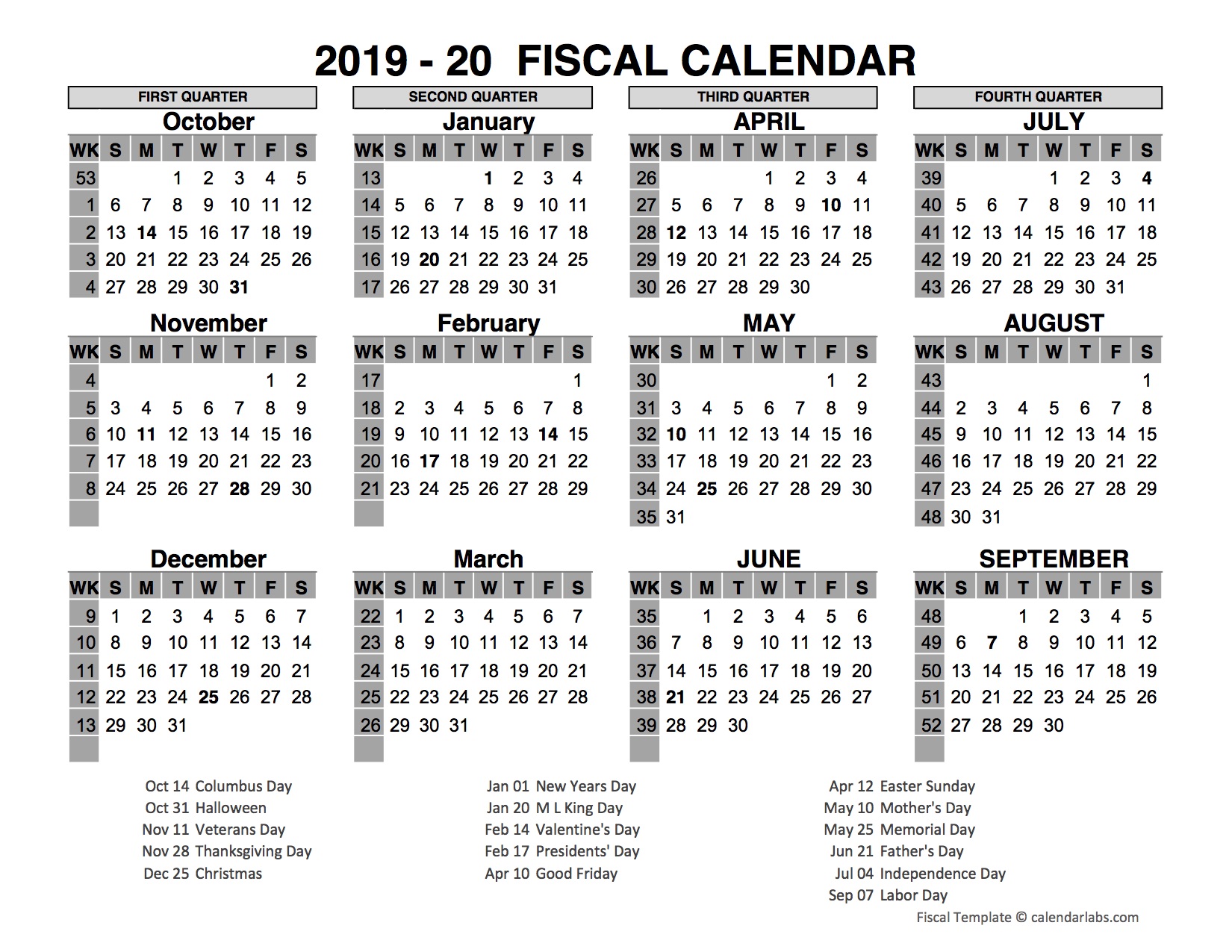 2021 Us Fiscal Year Template Free Printable Templates - vrogue.co