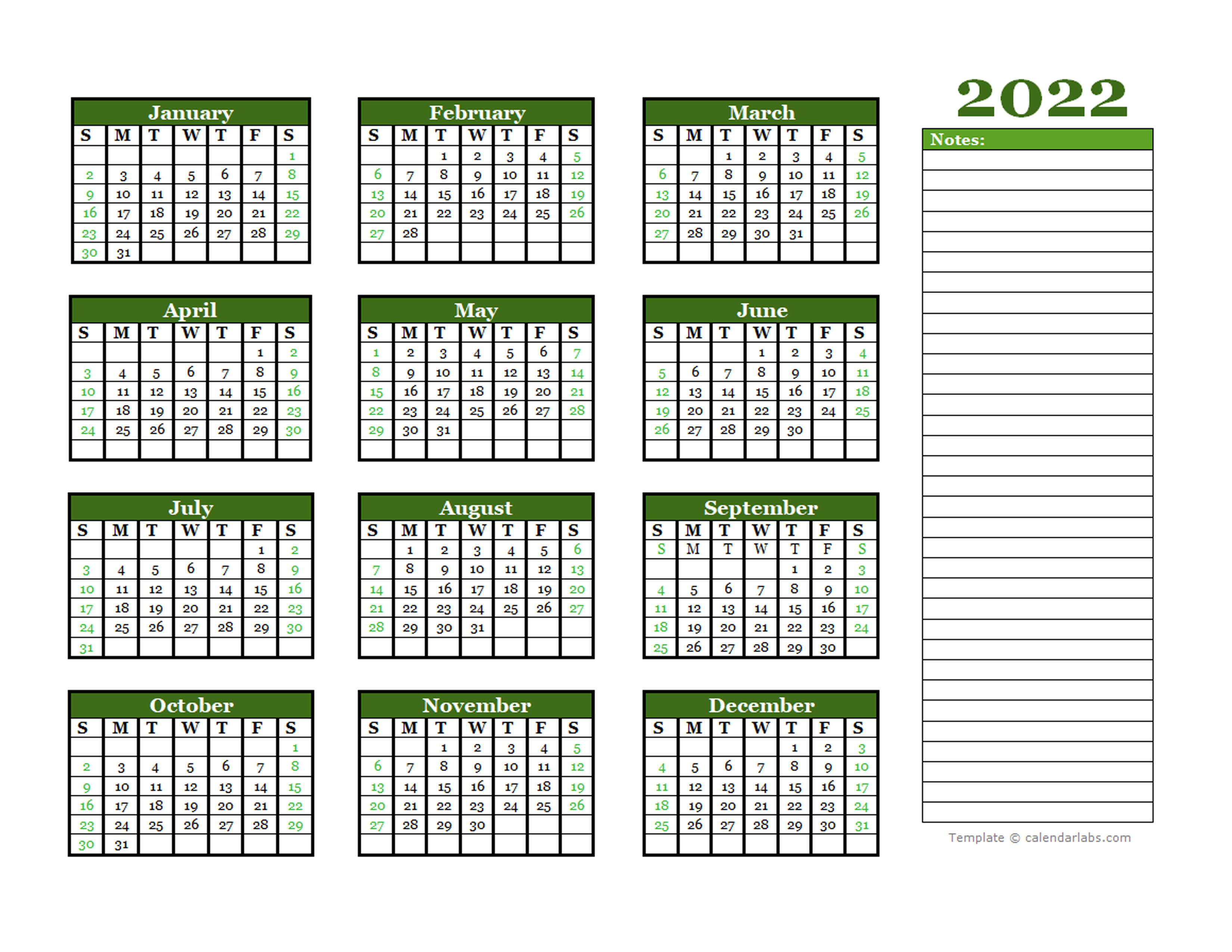 2022-yearly-calendar-with-blank-notes-free-printable-templates
