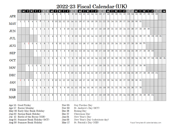 2023 Fiscal Calendar Usa Free Printable Templates Www vrogue co