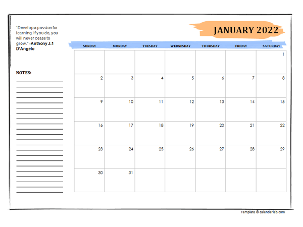 Idea Academic Calendar 2022 23 2022 Academic Calendar 2021 Rolling Template Pdf Printable 2023 