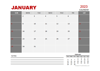 2023 PowerPoint Calendar Templates CalendarLabs