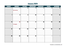 2024 Google Docs Calendar Templates - CalendarLabs