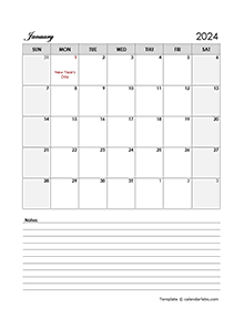 Printable 2024 Indian Calendar Templates with Holidays