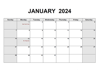 Weekly Calendars 2024 for PDF 12 free printable templates, weekly