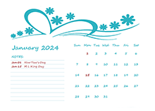 2024 Calendar Templates - Download Printable templates with holidays