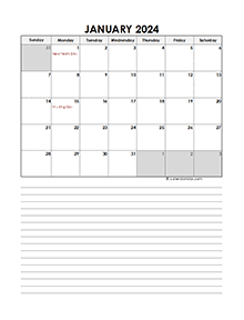 Free 2024 Monthly Planner Templates - CalendarLabs