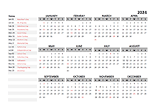 2024 Calendar Template For Google Docs Free September And October