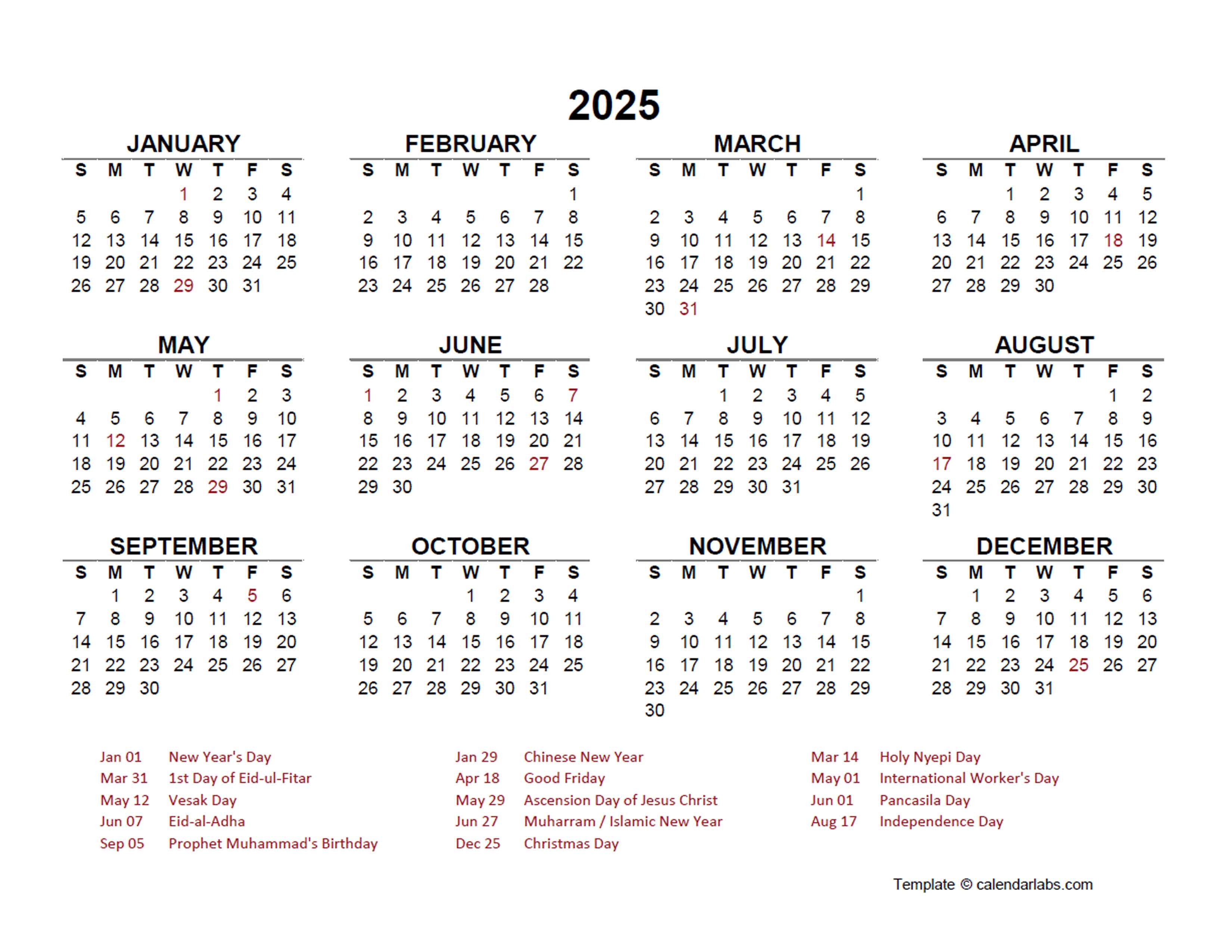 Indonesian Calendar 2025 A Comprehensive Guide Calendar January 2025