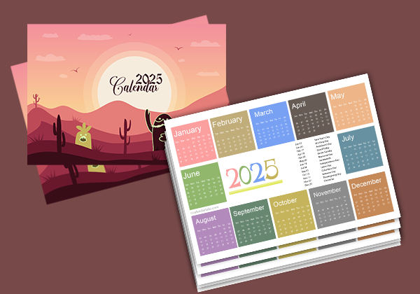 2025 Free Pocket Calendar Template Free Printable Templates