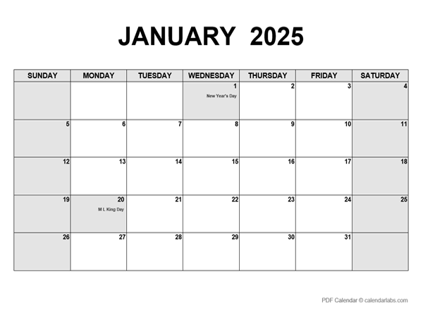 2025 Printable Calendar By Month Pdf Free Full Tiff Adelina