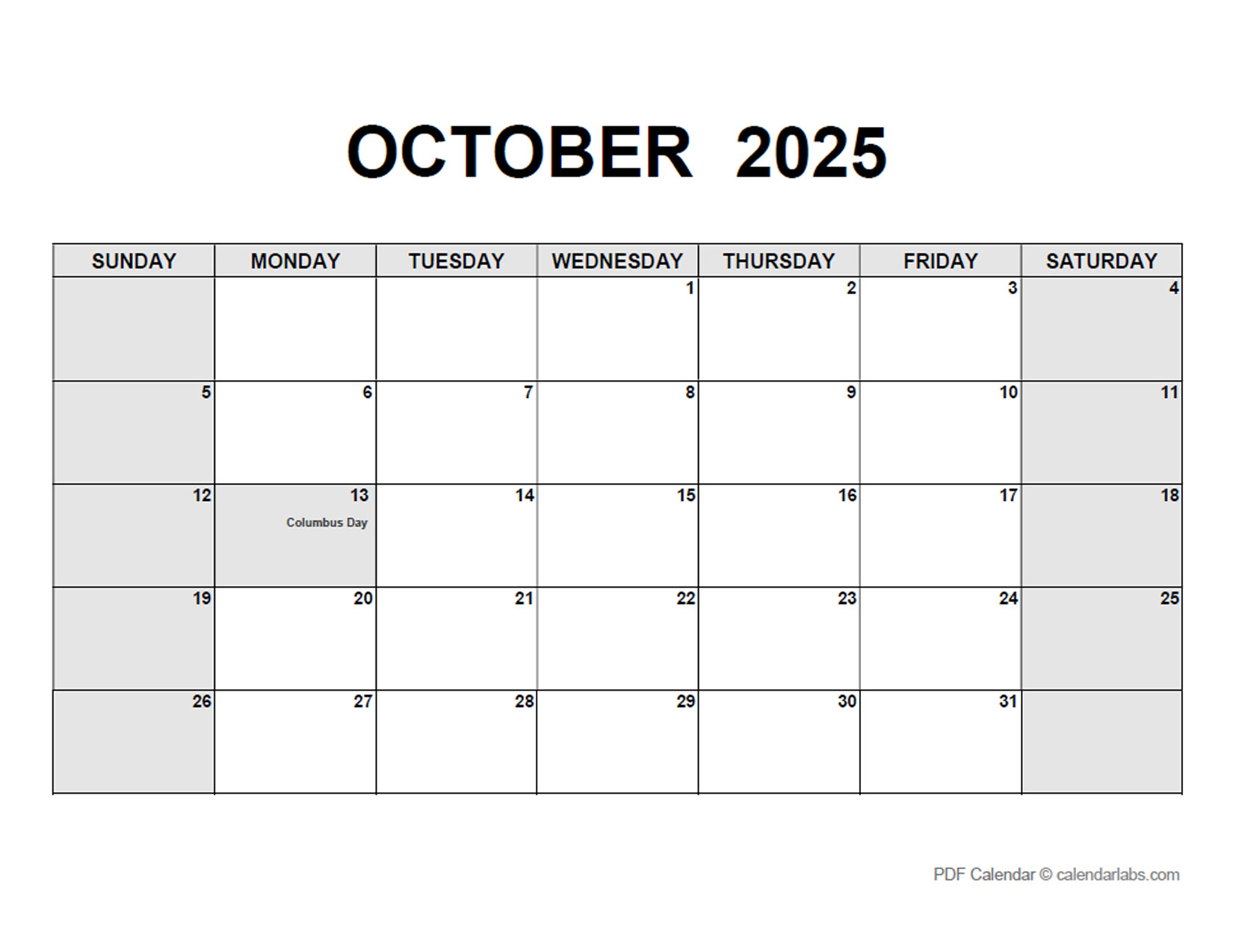 Nyc Events October 2025 Calendar