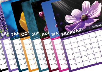 2025 Flower Photo Calendar