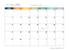 June 2025 Planner Template