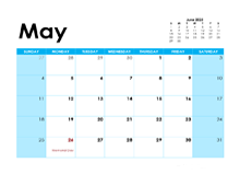 May 2025 Calendar with Holidays