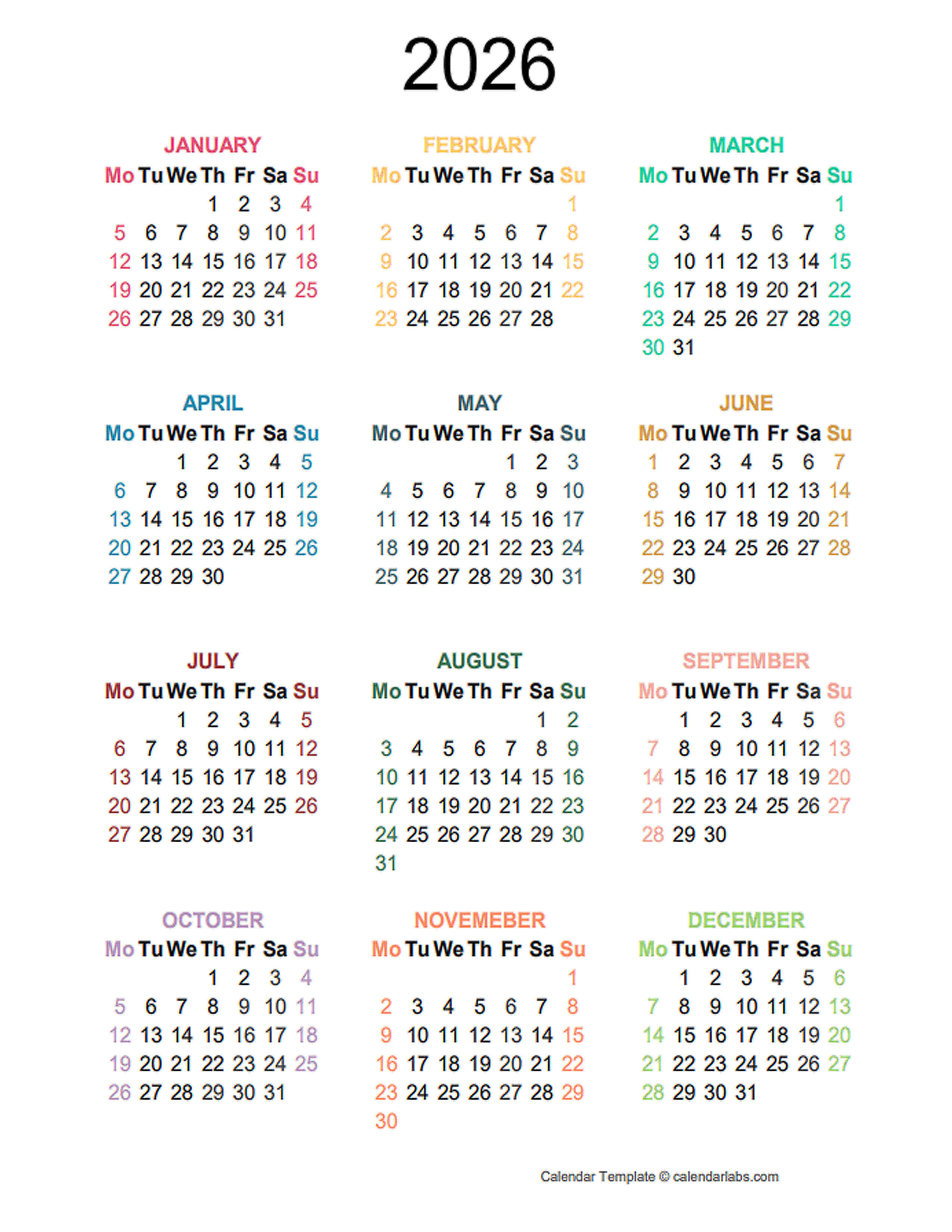 Navigating The Year Ahead: A Comprehensive Guide To Excel Calendar ...