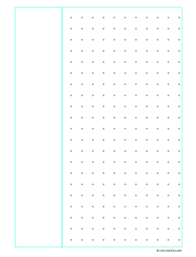 Printable Dot Paper Template - CalendarLabs