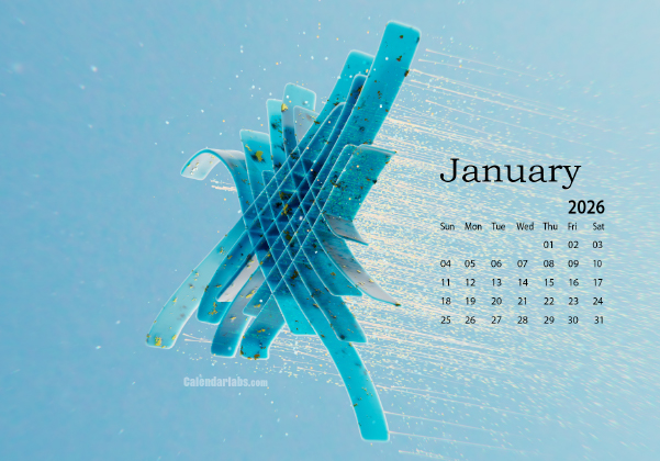 January 2026 Wallpaper Calendar Blue Theme.png