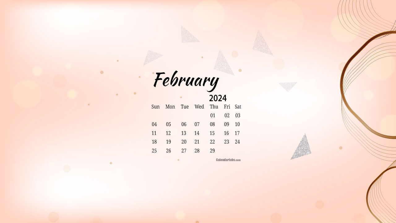 February 2024 Calendar For Desktop Maren Sadella