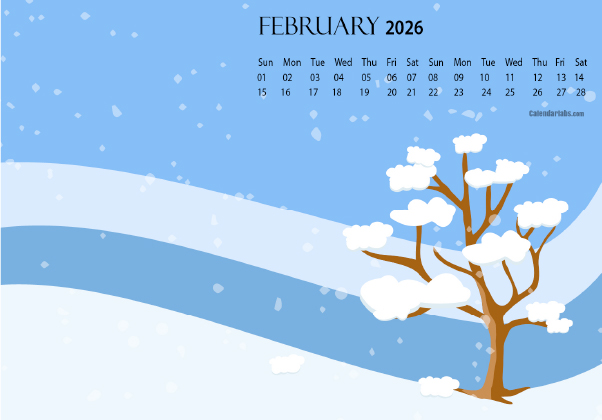 February 2026 Wallpaper Calendar Winter.png