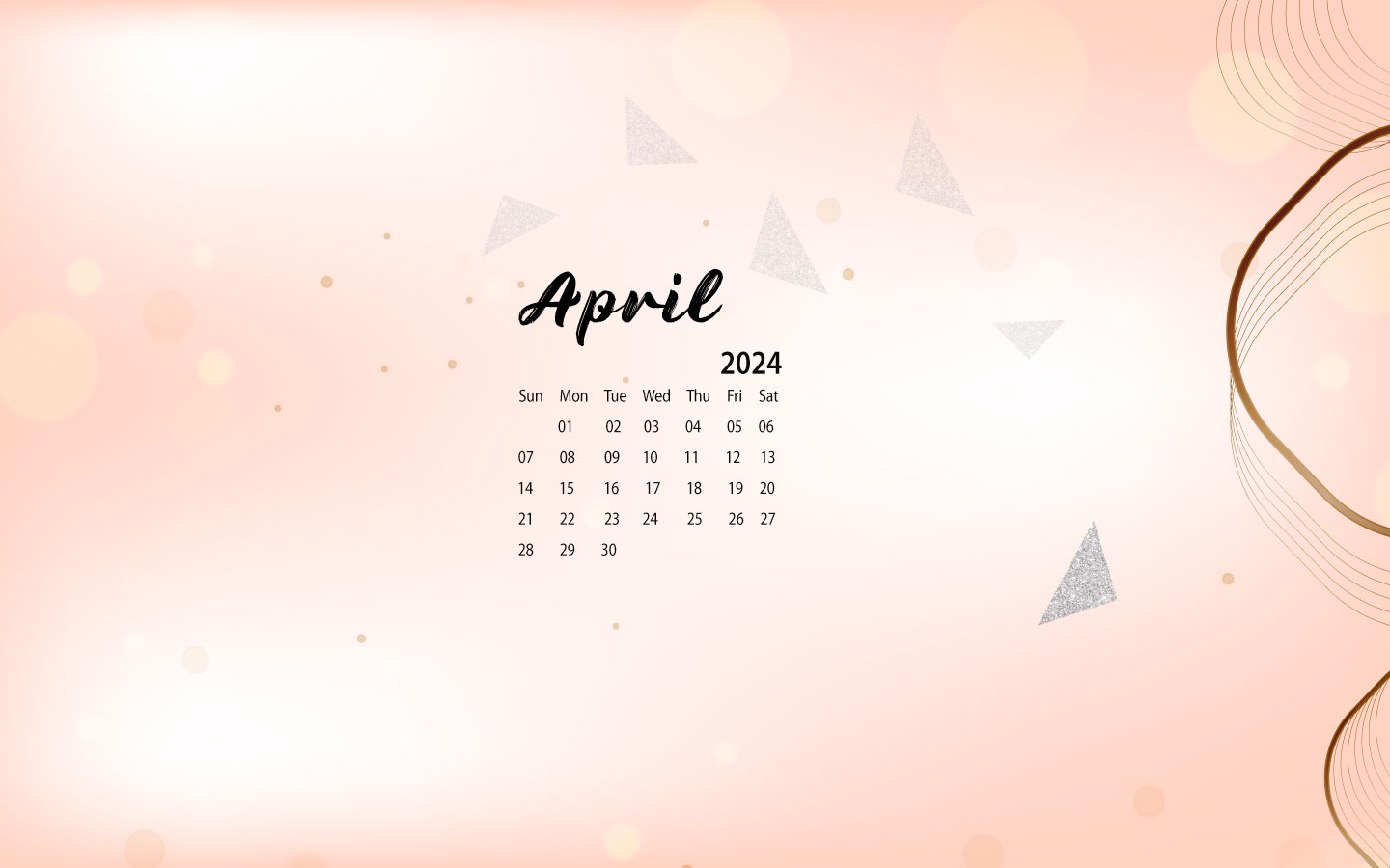 Thời gian trôi qua rất nhanh, hãy chuẩn bị sẵn sàng cho tháng tiếp theo với lịch tháng 4 năm