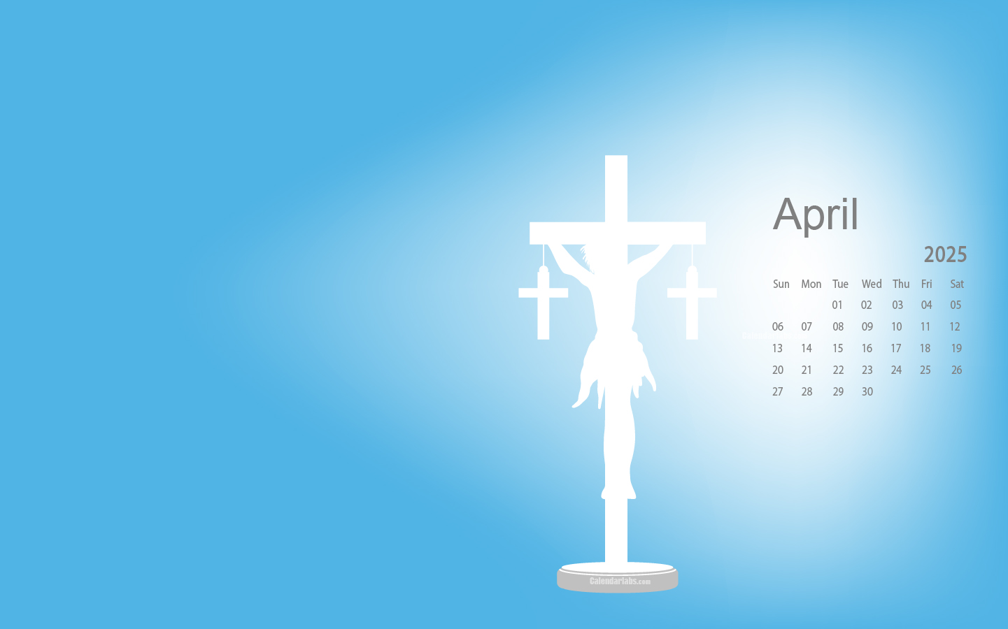 April 2025 Desktop Wallpaper Calendar CalendarLabs