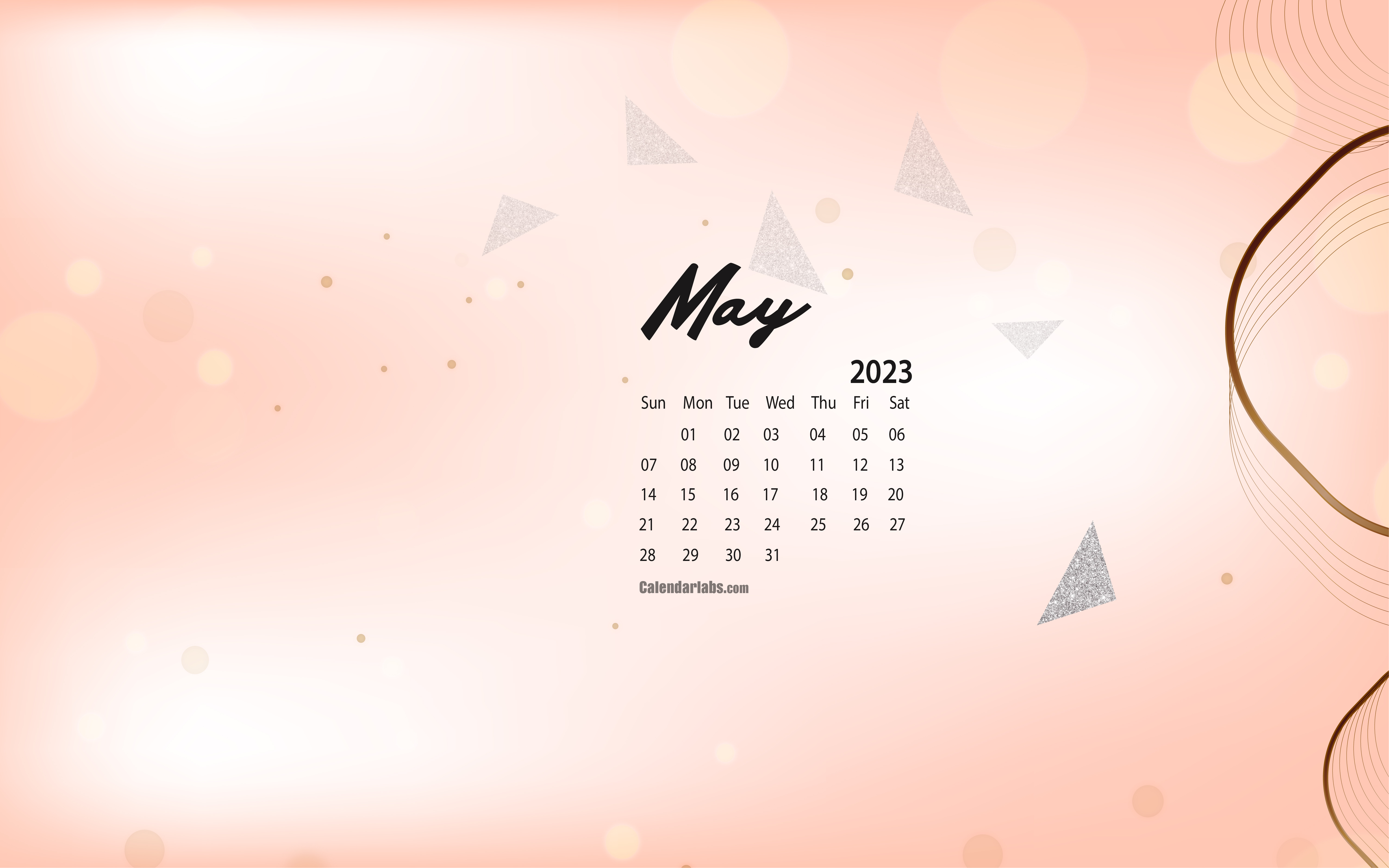 May 2023 Desktop Wallpaper Calendar CalendarLabs