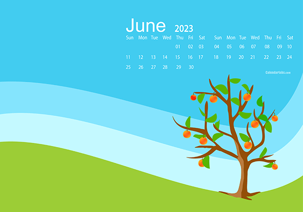June 2023 Wallpaper Calendar Summer.png