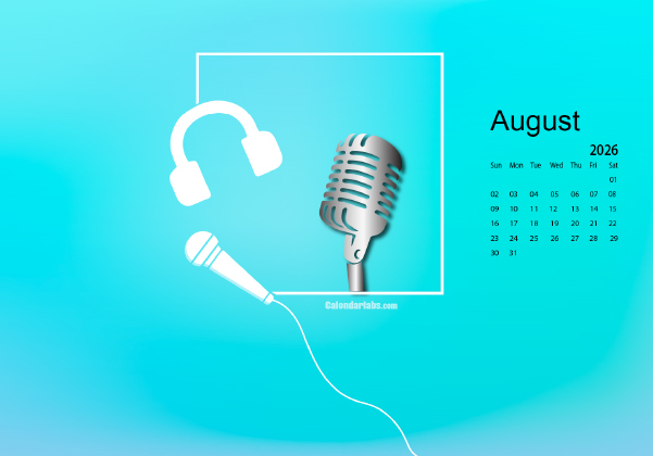 August 2026 Wallpaper Calendar Music.png