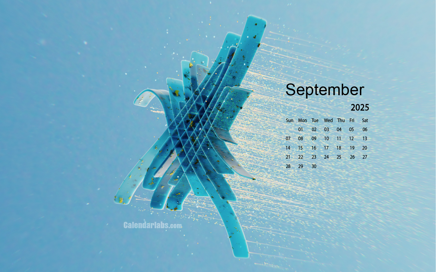 September 2025 Desktop Wallpaper Calendar CalendarLabs