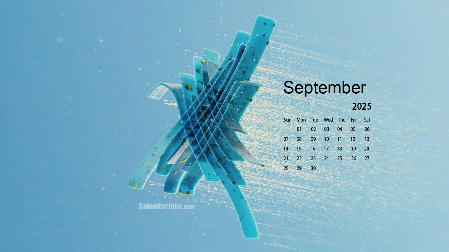September 2025 Desktop Wallpaper Calendar CalendarLabs