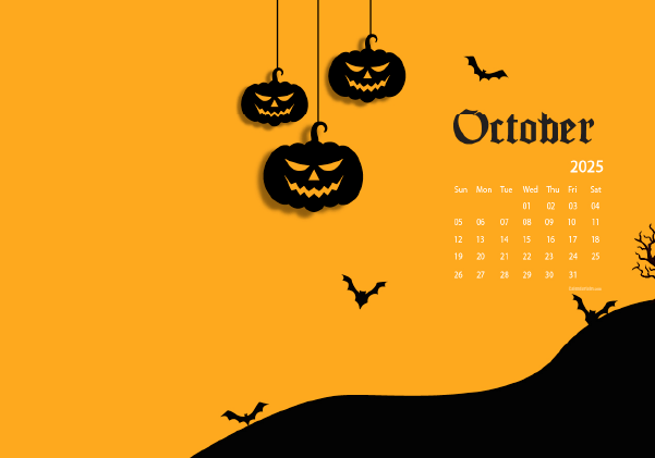 October 2025 Wallpaper Calendar Halloween.png