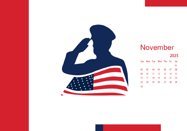 November 2025 Wallpaper Calendar Veterans Day.png
