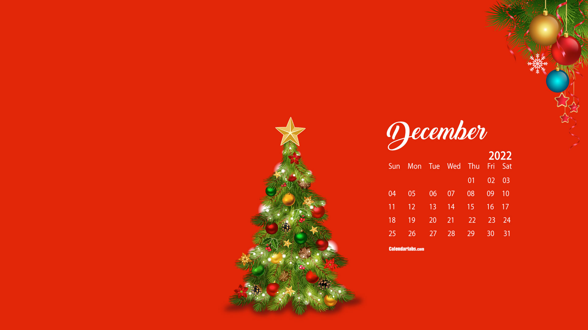 month of december 2022